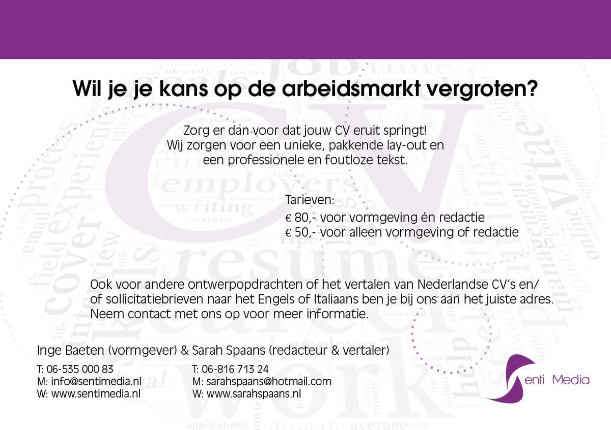 Op zoek naar een baan? #icanhelp #CV #jobs #cvwriting #Cvtips #design #translation #work #creativity