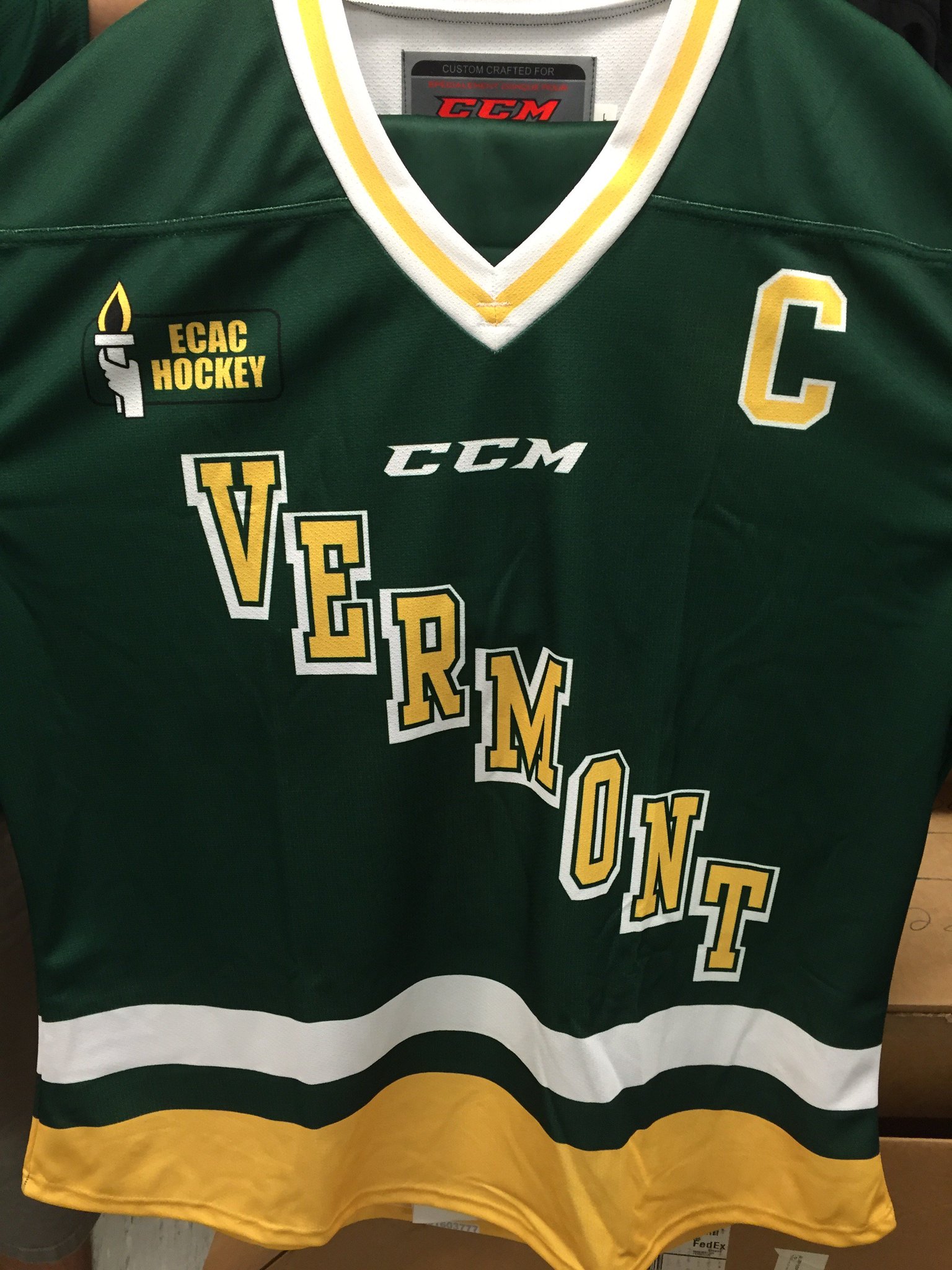 uvm hockey jersey