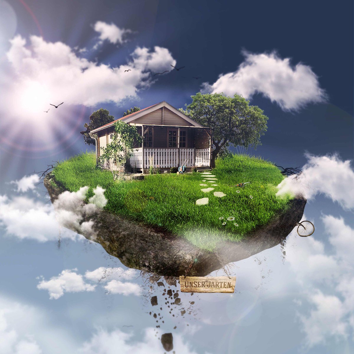 My #garden #jarten #niederlehme #brandenburg #digitalart #photoshop