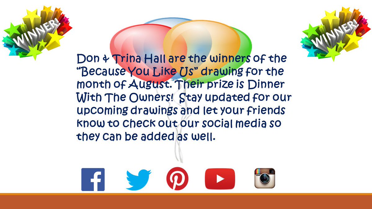 Autow_Hook_Up's tweet photo. Keep on the lookout! #AugustWinner #BecauseYouLikedUs https://t.co/uQ7vFTwmQv