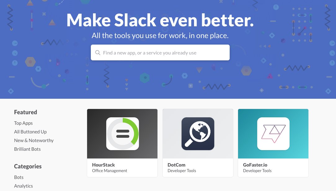 Thanks for featuring us <a href="/SlackHQ/">Slack</a> 🙌