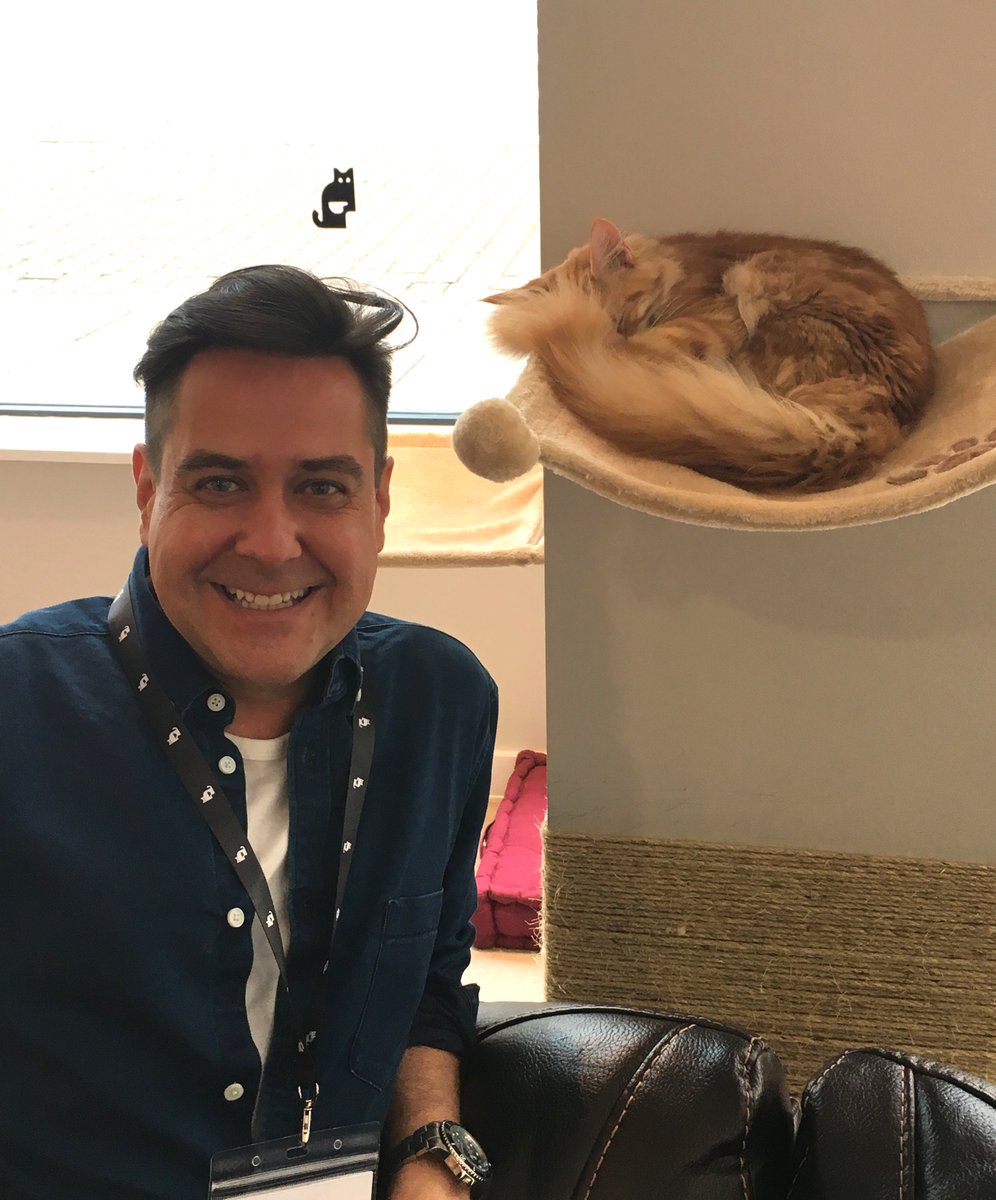 CHRISTOPHLLOYD's tweet photo. @PUSSPUSSMAG Today at @CatCafeManc : https://t.co/nNgjCWritg