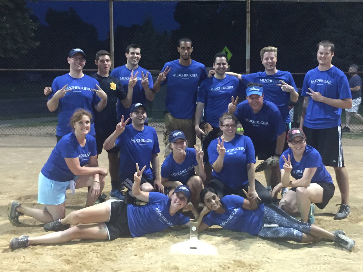 HCBA_MN's tweet photo. Congrats to @MeagherGeer, our 2016 @HCBA_MN Softball League Champs. 14 teams participated this summer. https://t.co/UkvhUPqAls