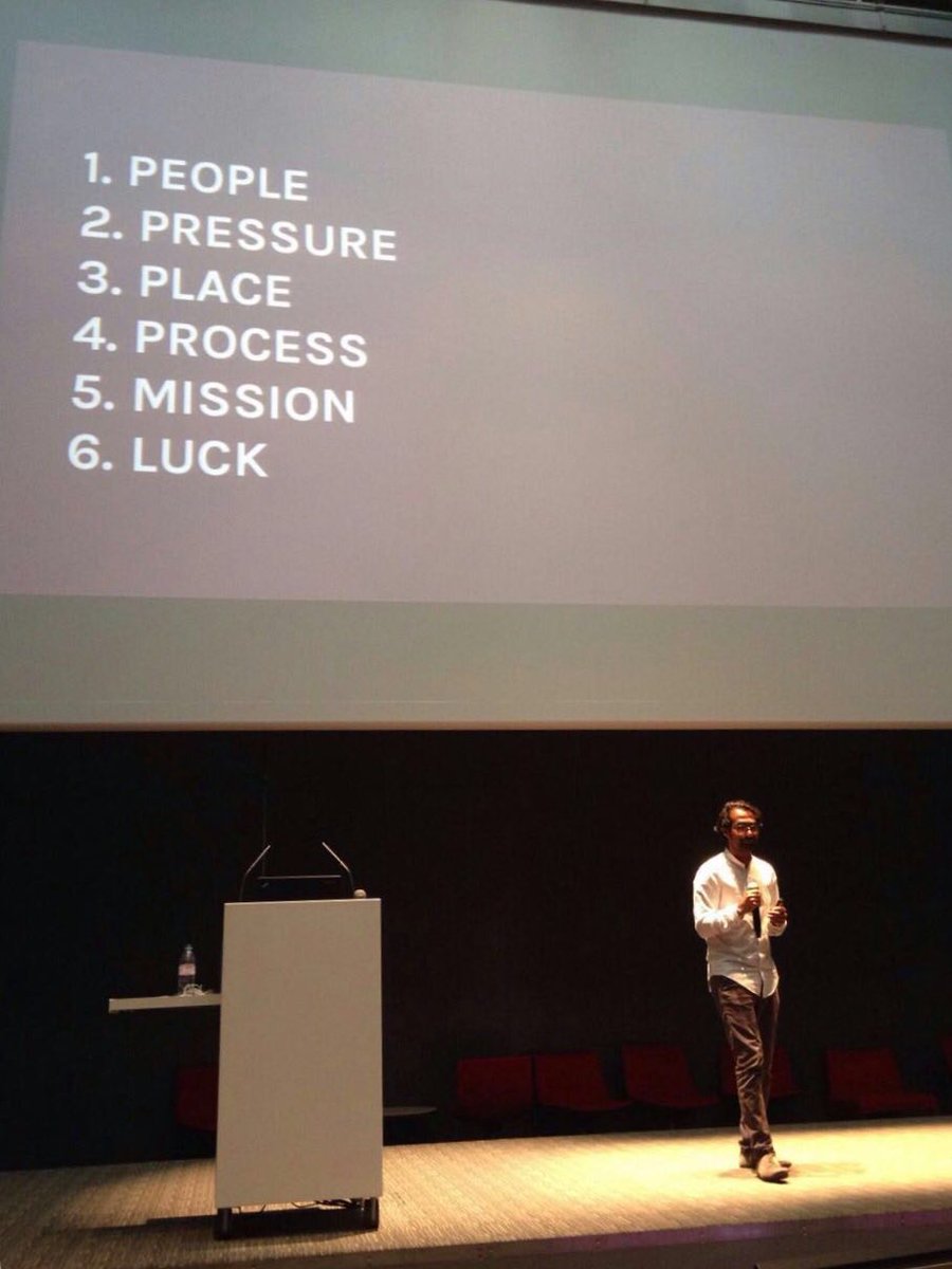 JECatt_Official's tweet photo. There are six conditions for innovation process, explains Omar Bawa, Co-Founder of Goodwall. #SJM16 https://t.co/smqV9ogUfT