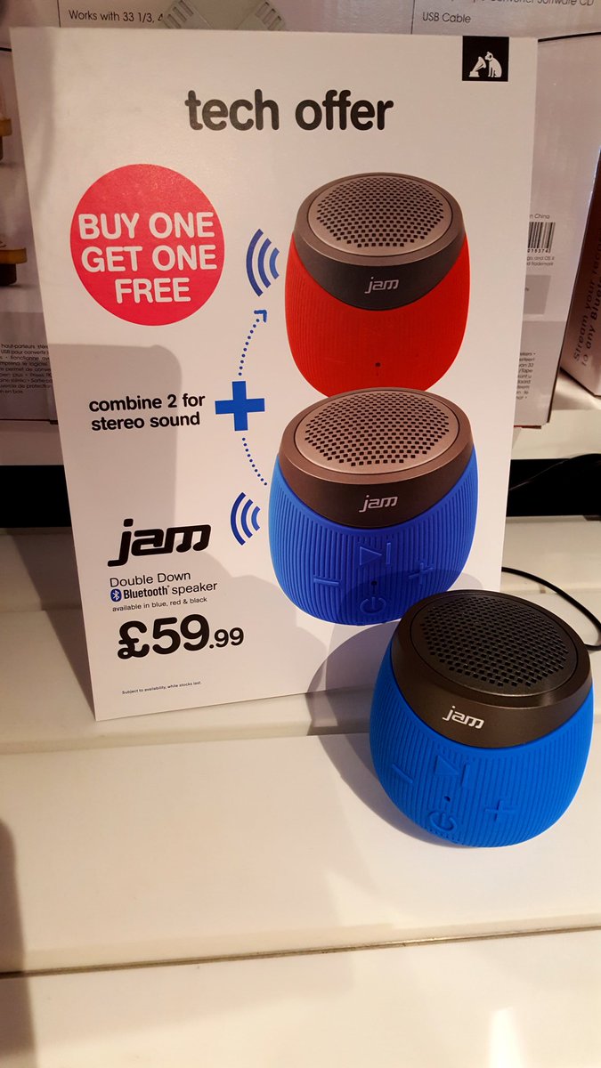 hmv jam speaker