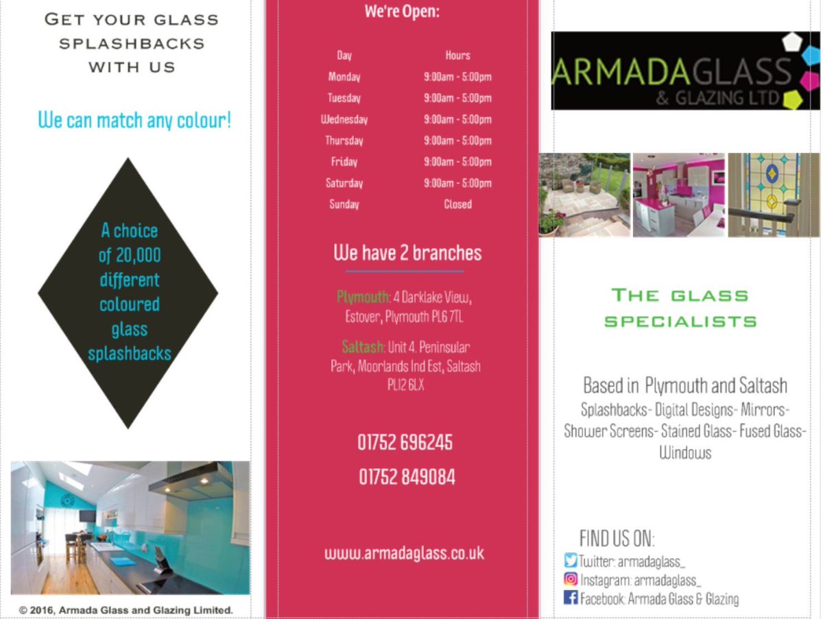 Our leaflet's are about to be printed! Thank you <a href="/Vistaprint/">VistaPrint</a>