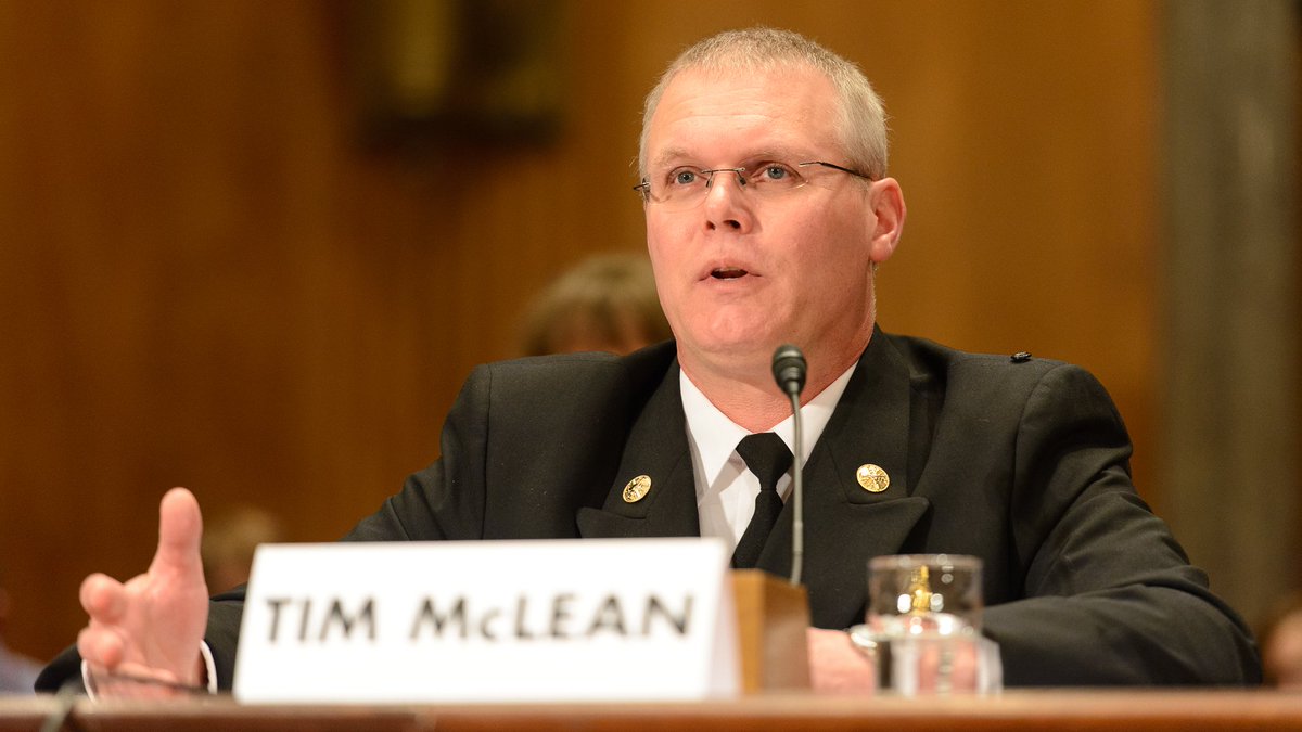 SenatorHeitkamp's tweet image. Led Sen. hearing in 2014 w/Casselton Fire Chief 2 highlight need to support 1st responders/rail safety #strongsafe