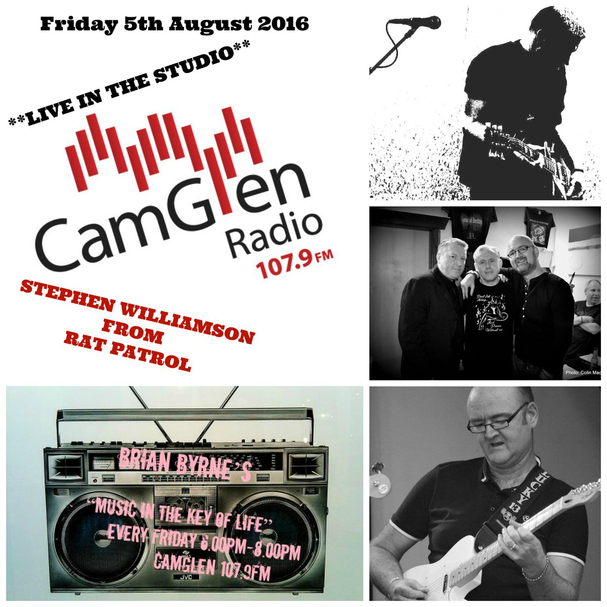 Feat <a href="/TheClash/">The Clash</a> <a href="/RigidDigits/">Stiff Little Fingers</a> 2morrow night #TuneIn @OfficialCamglen  plus much more <a href="/EsperanzaSka/">Esperanza</a>