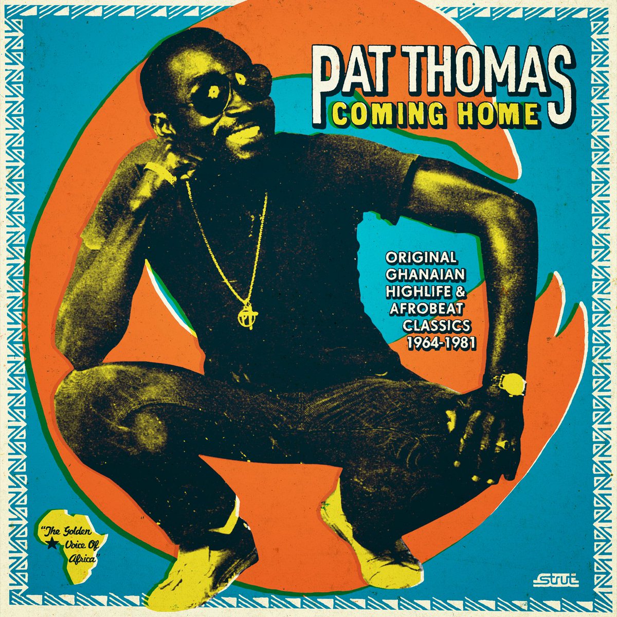 StrutRecords's tweet photo. "The Golden Voice of Africa" Pat Thomas has a career retrospective coming 30th Sept. https://t.co/XsooXxQIqp https://t.co/9QRJfPIMGA