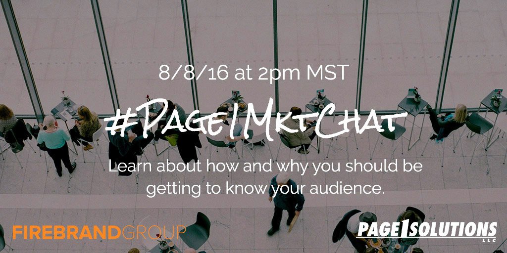 socialeyze's tweet image. Plz join me and fellow #SproutAllStar @AmelianTip on 8/8 at 2pm for #Page1MktChat - &quot;Getting To Know Your Audience&quot;