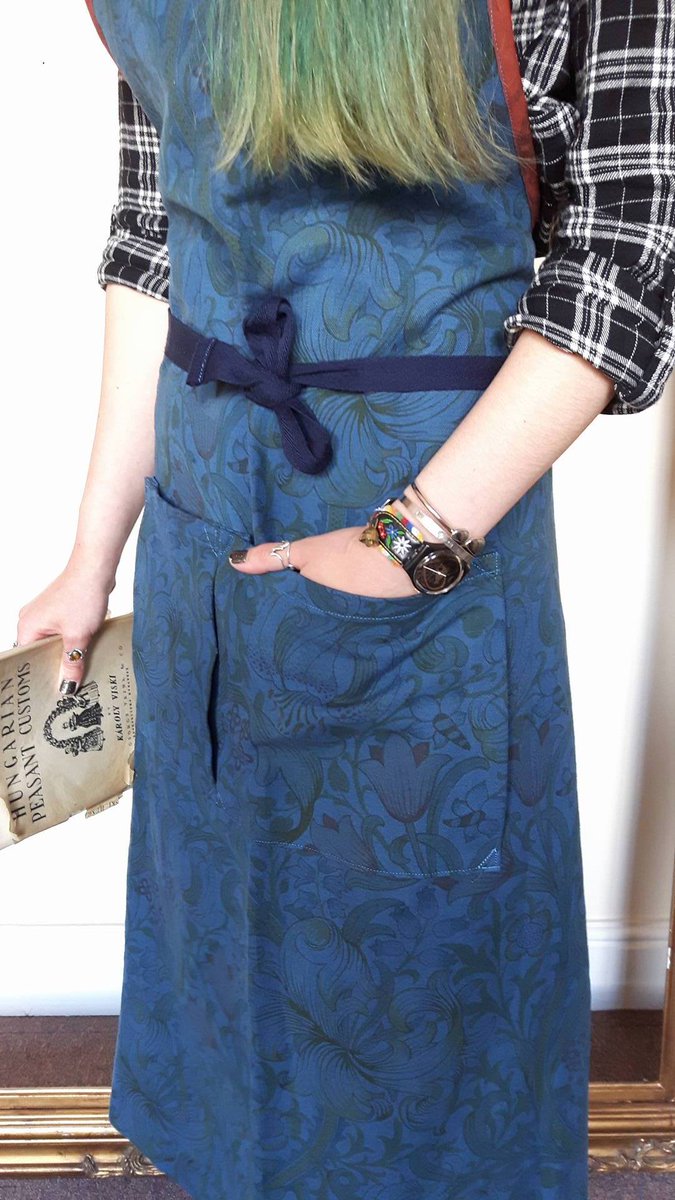 _playworkplay's tweet photo. Finalising the new full length apron design @_playworkplay #sustainablefashion https://t.co/KgfrSGa9K1