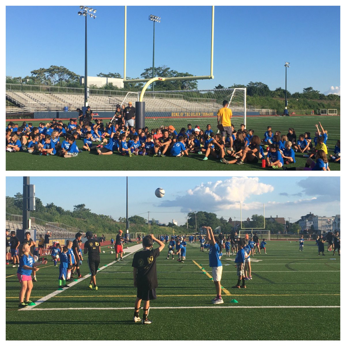 Hats off to <a href="/SMR_Malden/">Seven Mile Malden</a> on hosting the seventh annual free, weeklong Soccer Nights camp for Malden's youth!