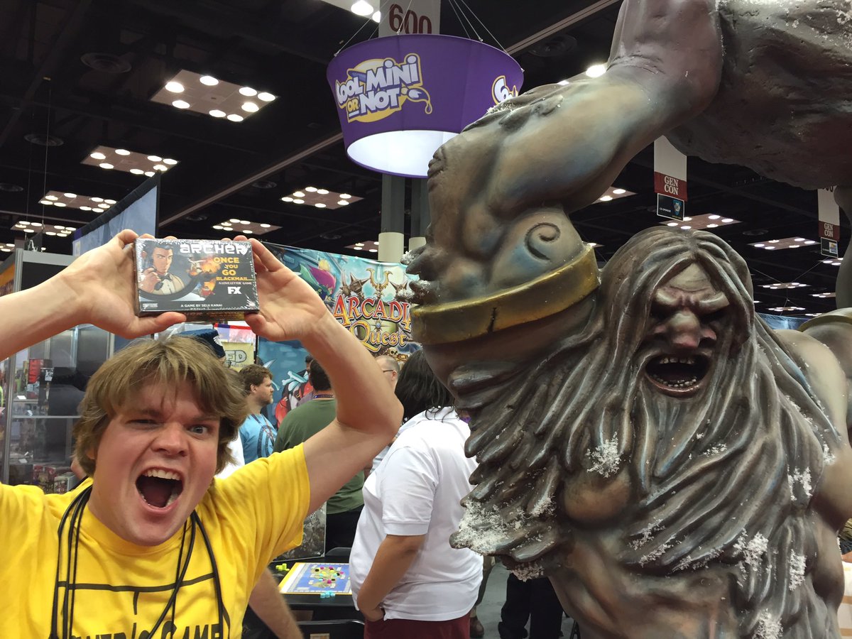 #GenCon2016 Game Giveaway! Retweet for a chance to win Archer Love Letter from <a href="/alderac/">Alderac</a> #GenCant2016 US only