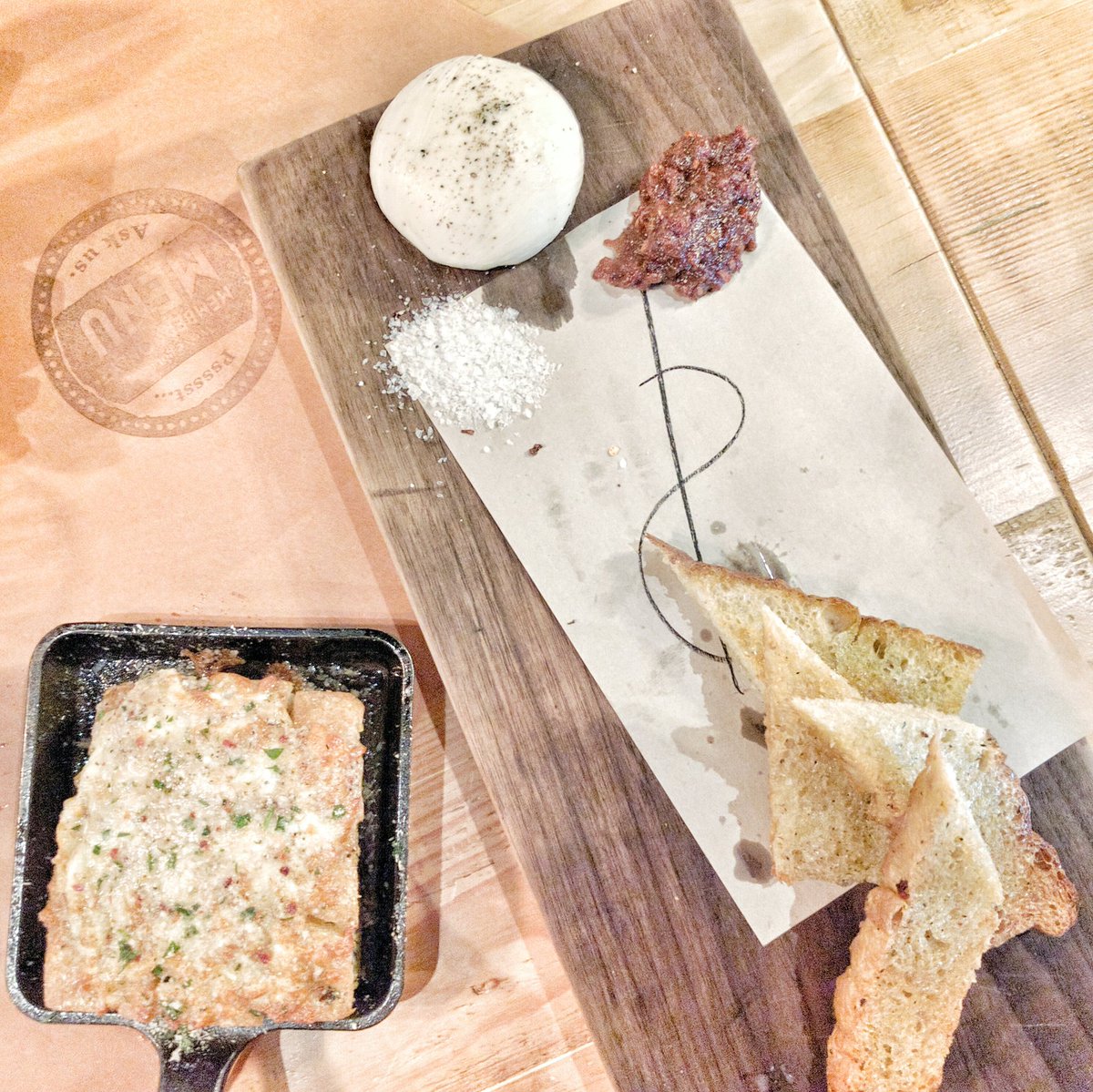 3-Cheese Charity Bread at Scaddabush in Scarborough, Ontario