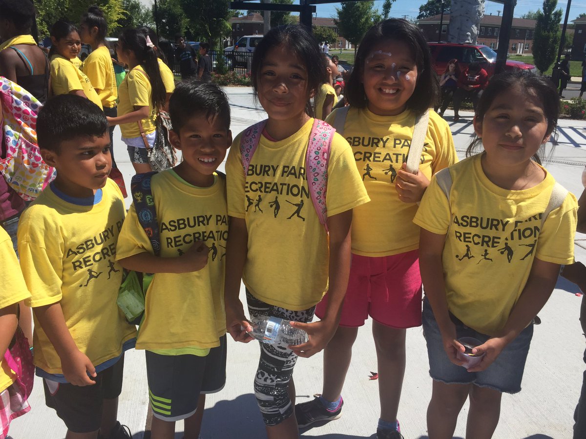 Asbury Park Summer Rec Program going out with a bang (and a bounce) at Springwood Park!