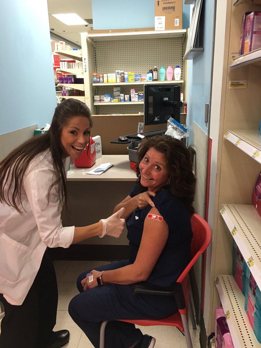It has begun! Get your flushot at your local CVS now in Target too #CVSflushot <a href="/LilesLaura/">Laura Liles</a> <a href="/JeminAmin/">J A</a>