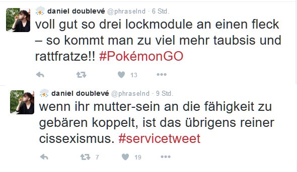 gamergateblogde's tweet photo. Im einen Tweet geht es um fiktive Lebewesen, im anderen um Pokèmon.

#MillenialKnowledge #teamjulia https://t.co/6pjz1nQrnN