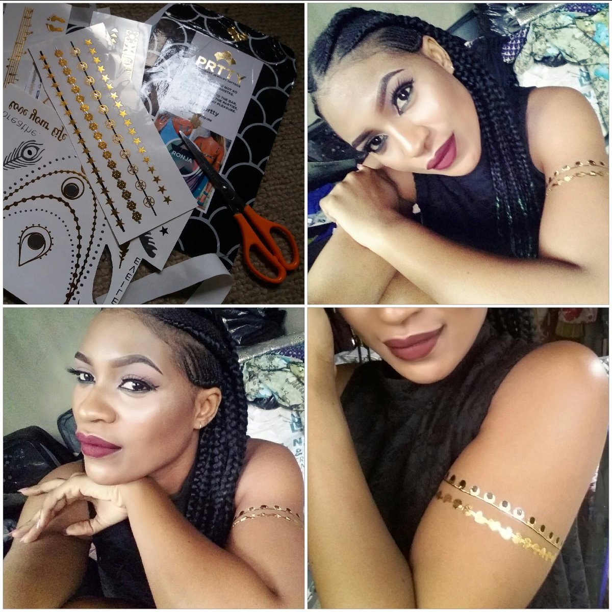 stefanygeorge's tweet photo. Get ur PRTTY Temporary Jewellery Tattoos
A must have4 Makeup artists,Stylists, Fashionistas...Every1!
DM*
#FeelPrtty https://t.co/RtDpMLn8yB