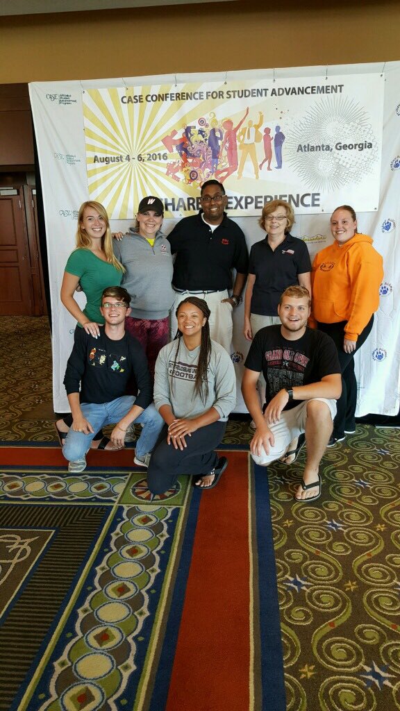 ESUWarriorElite's tweet photo. Our executive board is having so much fun in Atlanta! #CASEASAP2016 https://t.co/mxlnswe0vv
