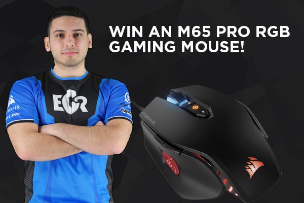 CORSAIR's tweet photo. Join us and @EgrWorld to celebrate @eGrzapman, the NA MVP for #SMITE! Enter at: https://t.co/PzREtCnOZM https://t.co/qhYFpkfi9B