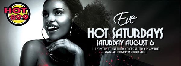 BradyJonesRadio's tweet photo. Can FINALLY talk about HOT SATURDAYS @EVE110York. RT for FREE COVER + FREE DRINK to Beyonce Night for u &amp; friends! https://t.co/86X9RYMyty