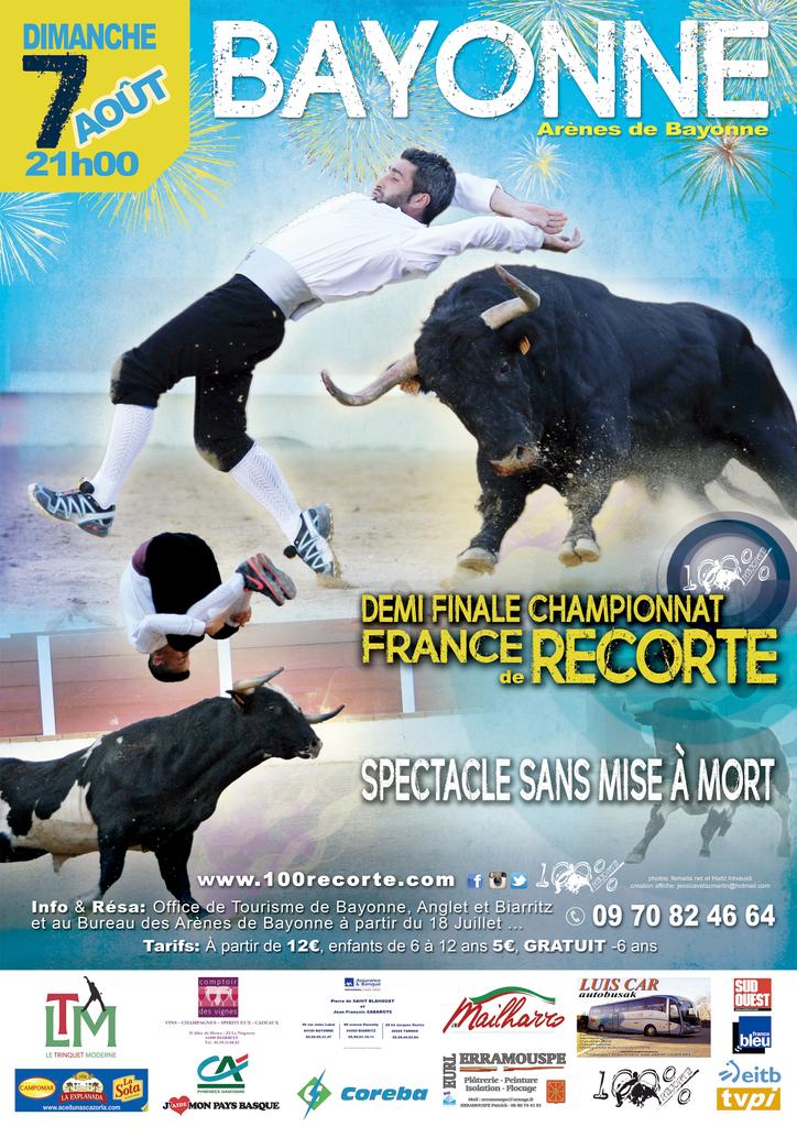 Después del magnífico concurso en Tyrosse,  el domimgo toca otra gran cita!!  BAYONA!! Y lunes Parentis en born!