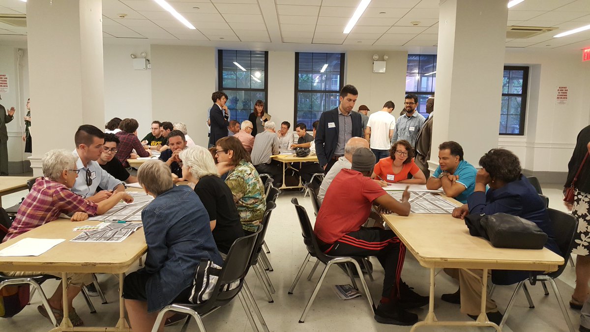 NYC_DOT's tweet photo. Thx for your feedback at last night's #Atlantic/#Flatbush #VisionZero workshop! #TimesPlaza https://t.co/l89ygmOfyM https://t.co/T1lN4uWAvB