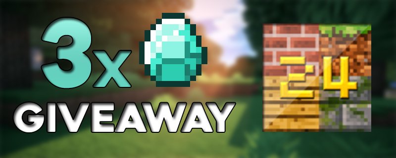 resourcepacks24's tweet image. 3x 1 year Diamond Rank Giveaway
Retweet and Follow to participate
End: 06.08.2016 20:30
resourcepacks24.de