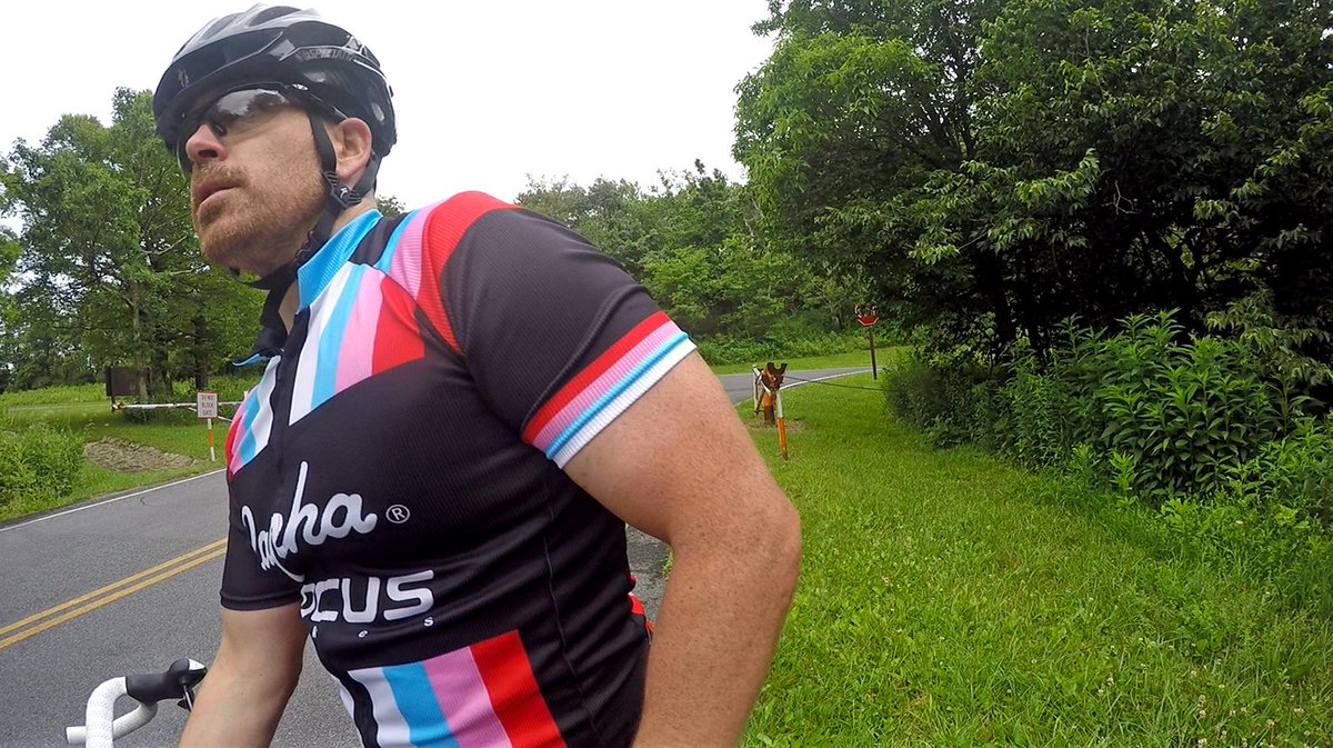 RiverRide100's tweet photo. Today's safe riding tip: wear a properly fitted bicycle helmet. Protect your head, save your life. #bikesafety https://t.co/o6bYHyN1PE