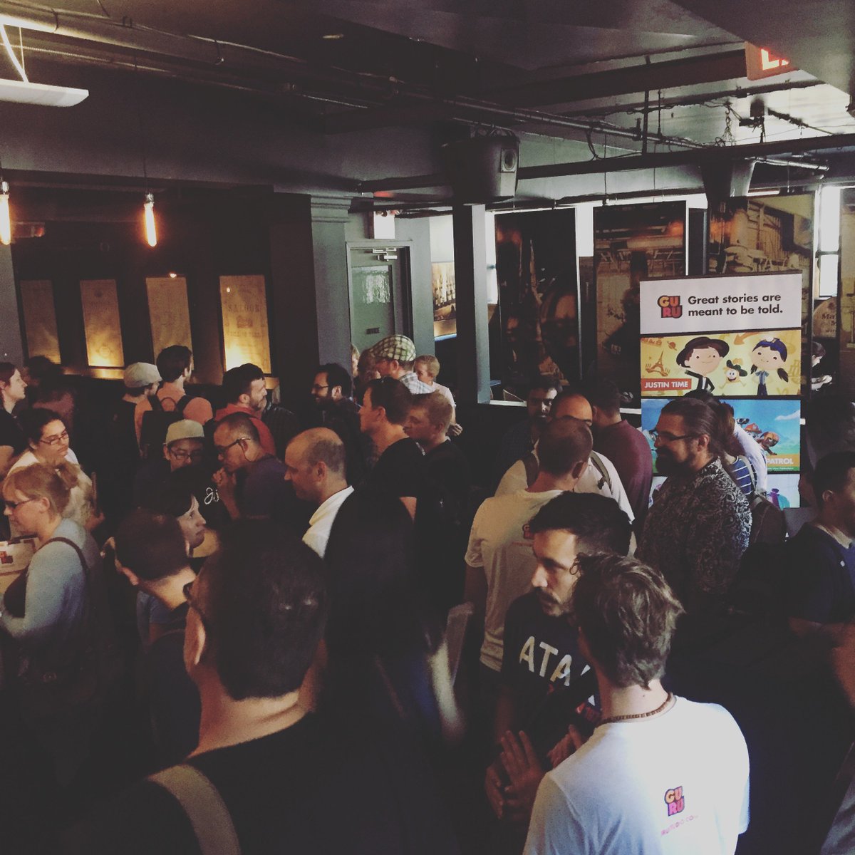 GuruArcade's tweet photo. We're @SpiritHouseTO with one billion of our closest friends! Come say hi + find out about jobs at @gurustudio. https://t.co/dBrtYU1ICc
