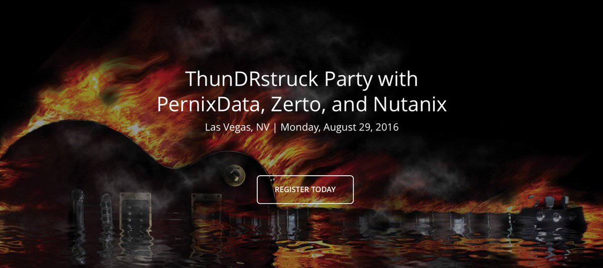 andreleibovici's tweet image. ThunDRstruck Party with
@PernixData @Zerto and @Nutanix at #VMworld2016 zerto.com/files/thundrst…