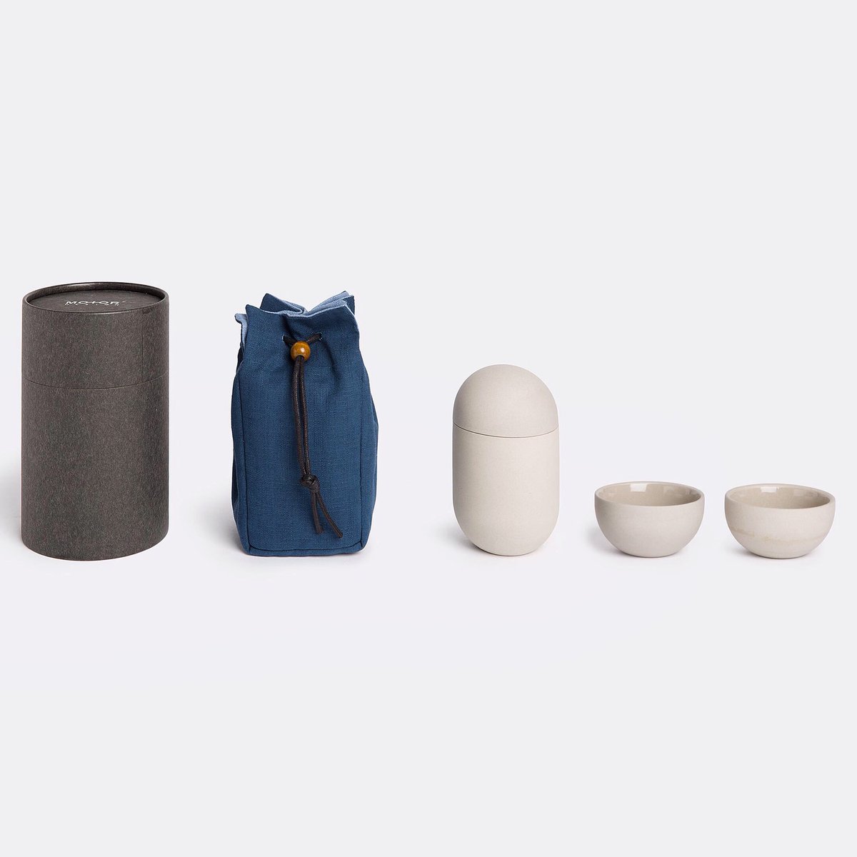 frankbrosdesign's tweet image. #MotorDesign travel teapot set is crafted from porcelain and has 2 cups which can be securely fastened to either end