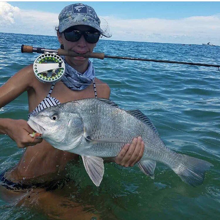 @ladyredfish24 with a solid #catchoftheday &amp; a great shot!! Keep up the good work! #outdoorguidepros #fish #fishing