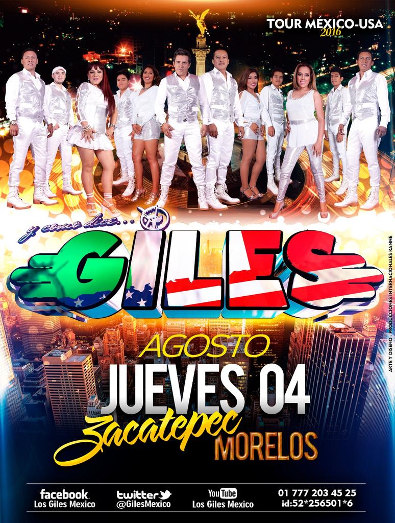 Hoy estaremos en Zacatepec MORELOS Y como dice <a href="/GilesMexico/">Giles Show</a> allá nos vemos!!!