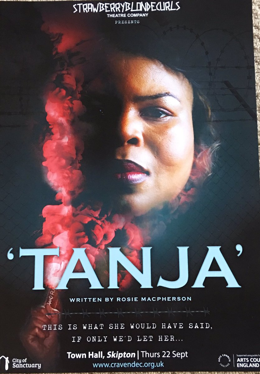 #TANJA tickets now on sale at <a href="/fromthesourceuk/">From The Source</a> Coach Street Skipton. £8 in advance. <a href="/VisitSkipton/">Visit Skipton</a>