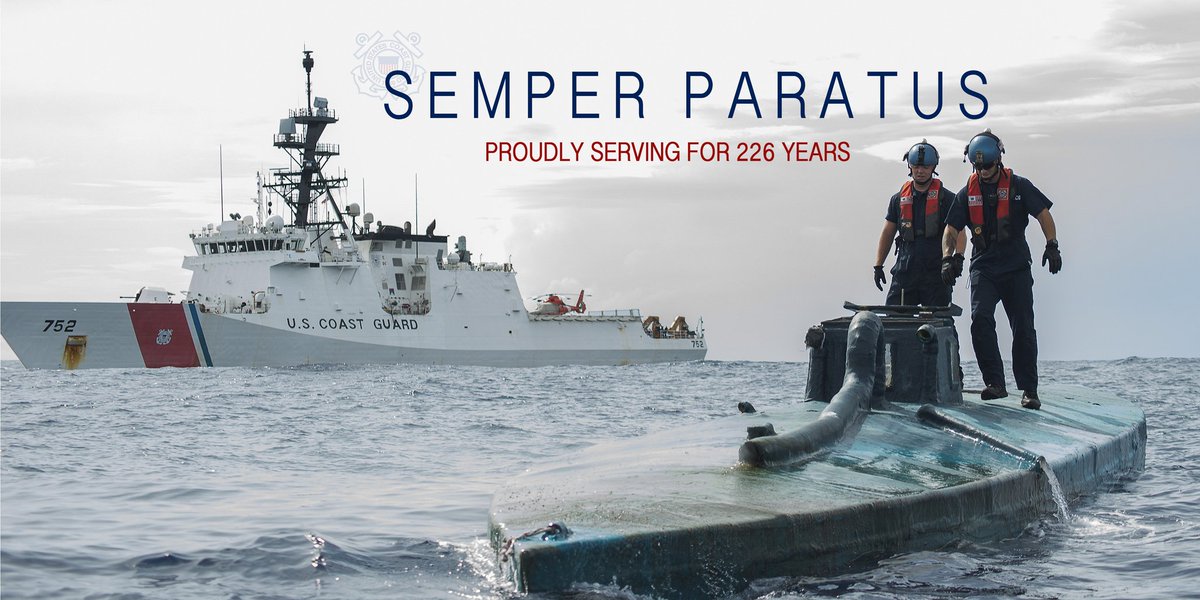 SSI_CAD's tweet photo. Happy birthday @USCG! 226 years old and still going strong!  #cheersUSCG https://t.co/ResqoEQ4bd