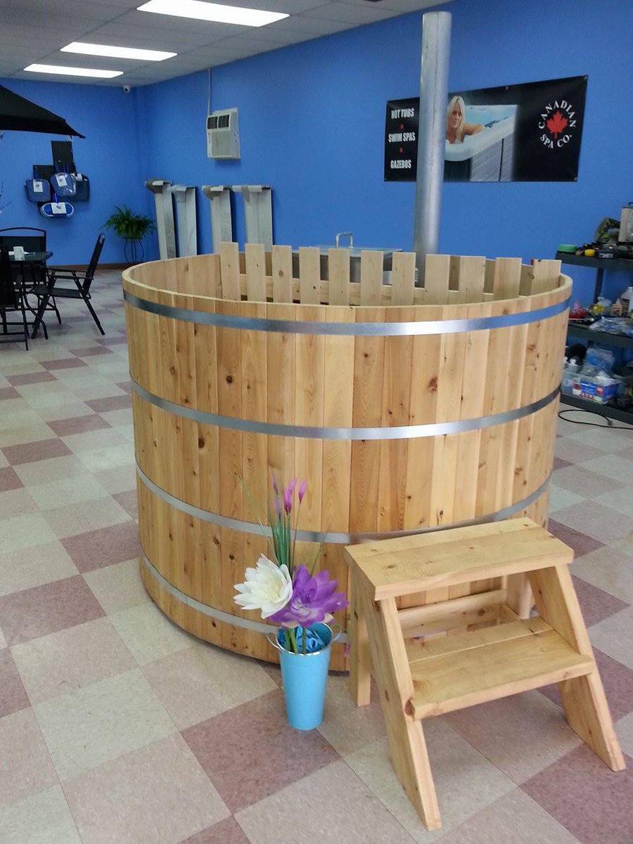 Come by and see our cedar tubs! Customize them anyway you like ;)