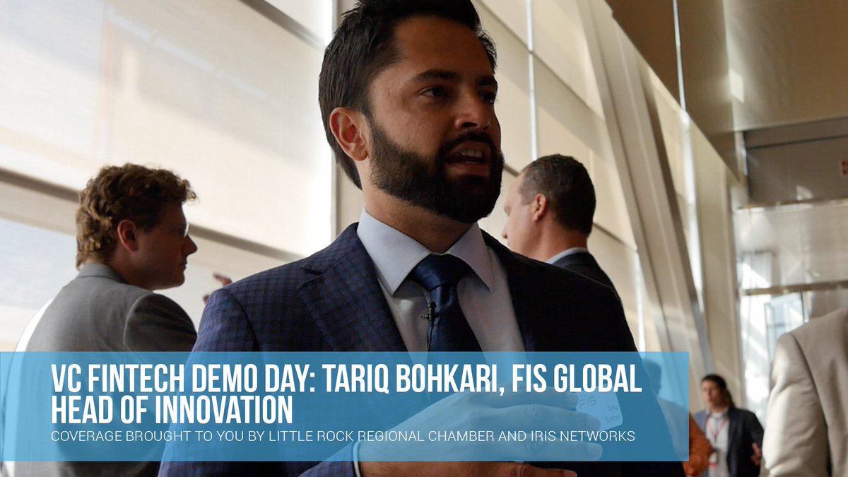 WatchHARK's tweet photo. Tariq Bohqari, @FISGlobal on disrupting #FinTech from the inside out at #VCFintech2016 https://t.co/8HSffg6blB https://t.co/jaNVBDXGzX