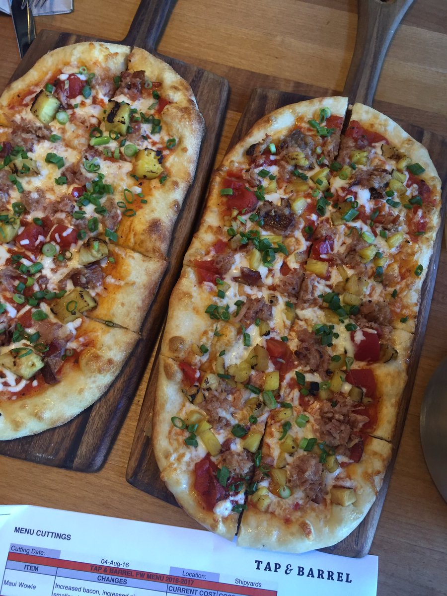 dgbars's tweet photo. Amazing @tapandbarrel #MenuCutting today thx #TAPteam #FallMenu #Food #TAPfoodie #steak #nanaimomason #pizza https://t.co/H9vbMkyoHG
