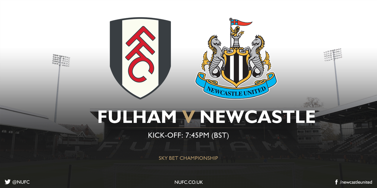 NUFC's tweet photo. IT'S MATCHDAY! The season starts here! ⚽️⚫️⚪️ #NUFC https://t.co/OPC2vUCpGD