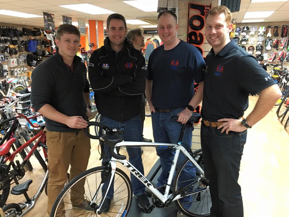CombatStress's tweet photo. The @R2RRun2Recovery guys are back from their epic challenge tomorrow! To donate text RRCT22 £amount to 77070. https://t.co/uNaEit3aO2