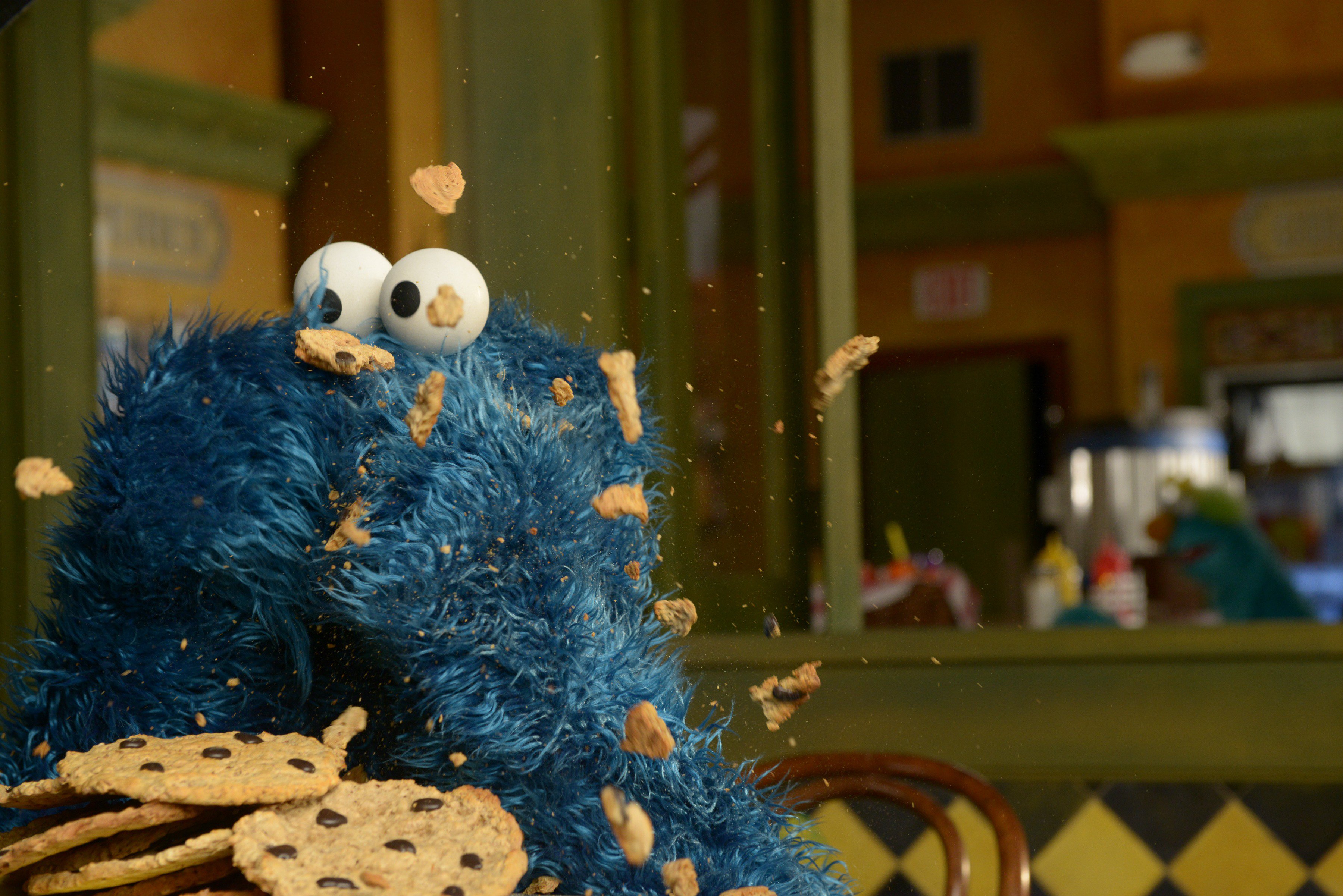 Cookie monster best sale eating cookies toy