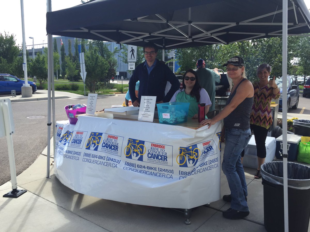 BeccaNedelec's tweet photo. We're at the central Ab Cancer Centre today making life better for Albertans Facing Cancer #abcancer #theRideAB https://t.co/lHg4WcJFGR