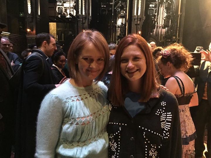 Wow a beautifully bizarre experience being at back at Hogwarts <a href="/HPPlayLDN/">Harry Potter & The Cursed Child</a> I hugged the older me...I mean Ginny!⚡️👏🏻