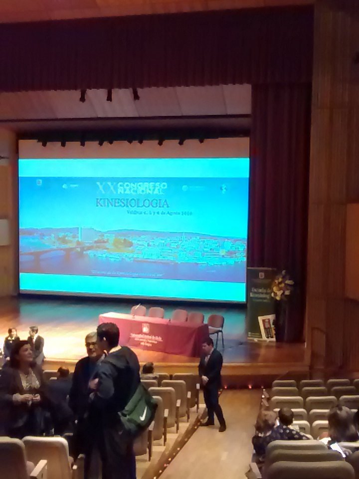kinegestion's tweet photo. A minutos de comenzar el Congreso Nacional de Kinesiología #conaki ....#kinegestion presente en esta actividad https://t.co/fALZFi4rwa