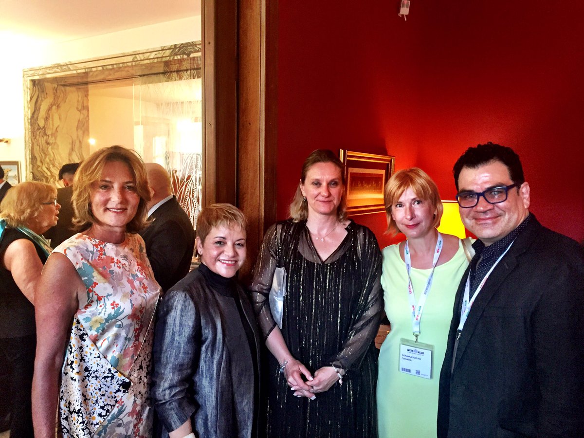 ICEE_ICOM's tweet photo. #TBT ICOM-US Reception at the US Consulate in Milan during #icomilano2016 #ICEE2016 https://t.co/tkEUmmiOkV