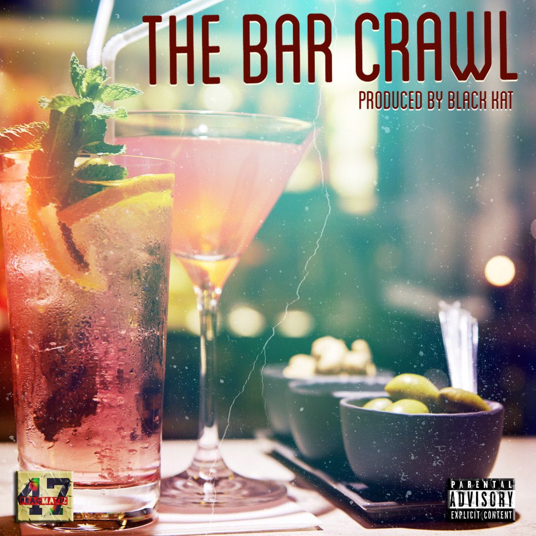 PRAGM47IC's tweet photo. 9/22/16 #Kiiingryder drops #TheBarCrawl .. Solely produced by the bro @BLACKKATMUSIC . #Pragmatic47 #HardCopies https://t.co/oqkb7k5Xo4