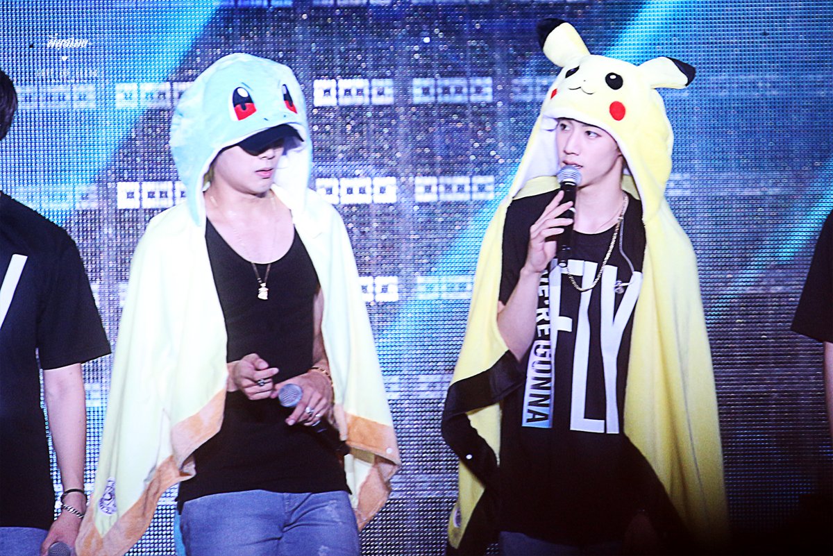 LingYoon1's tweet photo. Pokemon Go версия Got7. 
#PokemonGO #MarkTuan #JacksonWang https://t.co/IXG9Vfc3tp