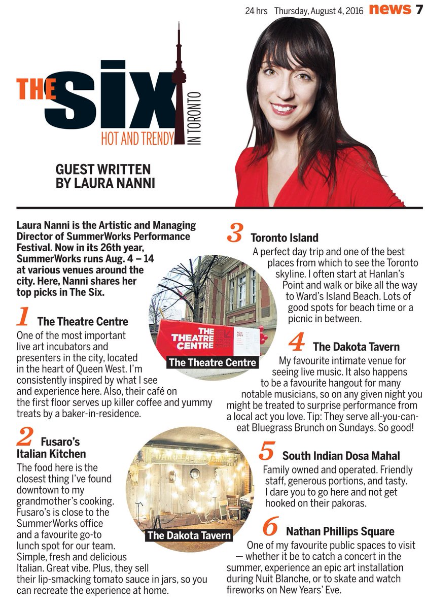 24hrs's tweet photo. Thanks for writing today's edition of The Six, @laurananni! https://t.co/Cpv2vRXYWG #SW16 https://t.co/qpzIdZUb4N