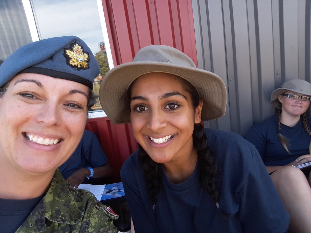 tamimarch's tweet photo. I found another cadet whose parent I worked with #SLC96 @ColdLakeCTC #ItsaSmallWorld #CLCTC2016 #cadetselfie https://t.co/oO6DKSYjRW